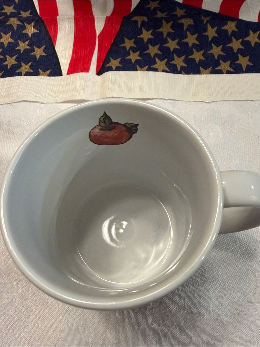 "My Teacher" Decorative Ceramic Coffee Mug - Multicolor Apple Design - Picture 6 of 8